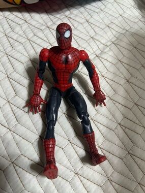 Spider-Man Red and Black Action Figure - Kids Toys